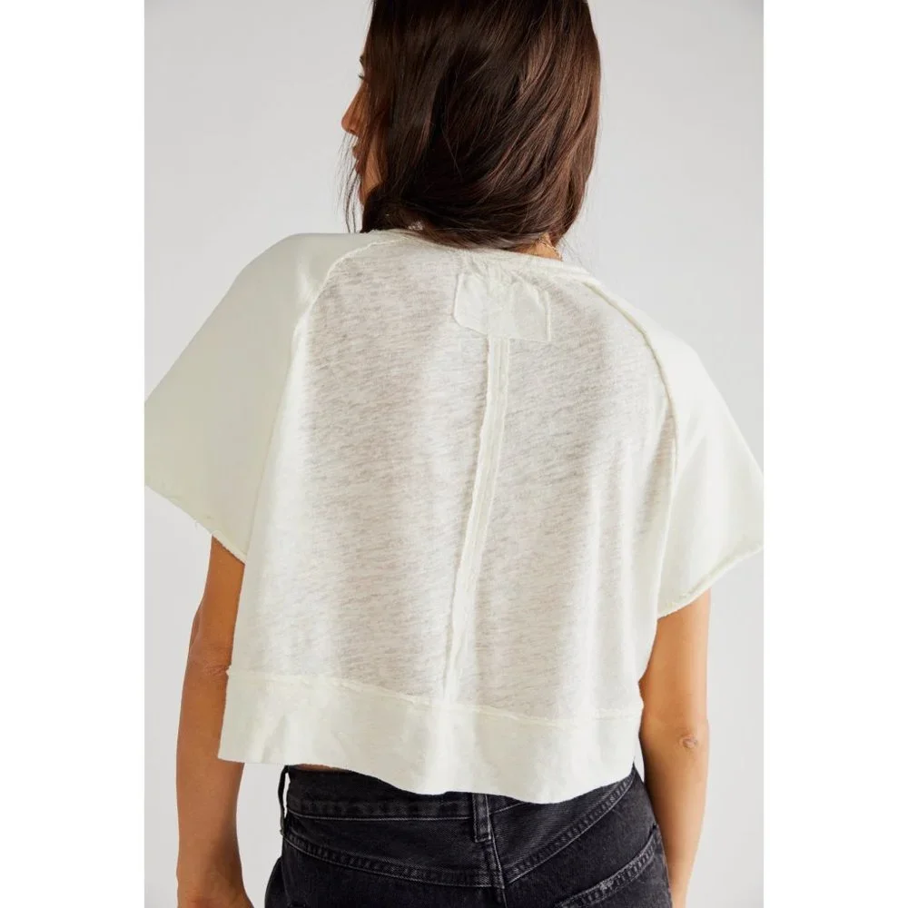 🎉LAST CHANCE🎉 NWT Free People Keep It Classic / Ivory - Picture 2 of 6